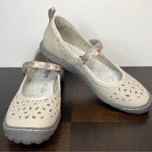 JBU by Jambu Mary Jane Wildflower Womens Comfort Shoes Size 7.5